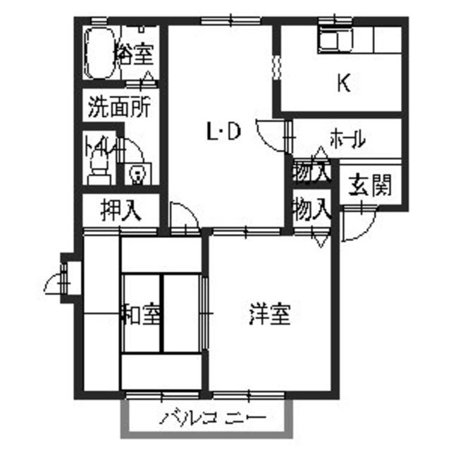 プラムハイツの間取り