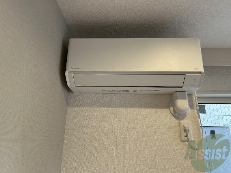 その他設備　エアコンが付いているので夏も冬も快適ですね～