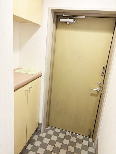 東急ドエルアルス深沢の玄関写真