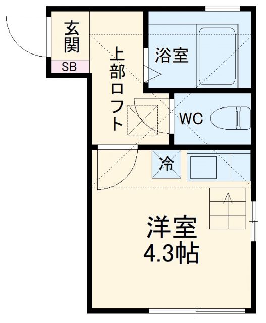 Ｋ・Ｓヒルズ上大岡の間取り