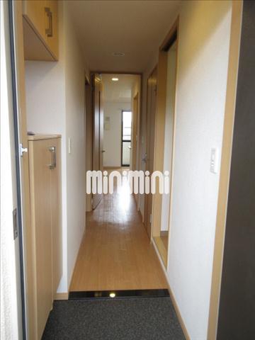 玄関　下駄箱付きの玄関です。