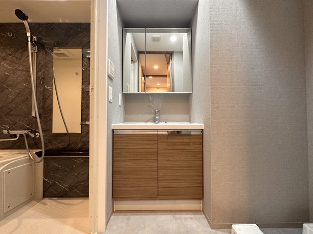 洗面設備　同一タイプです。