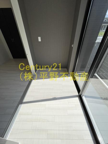 バルコニー　同建設会社施工の別物件です。