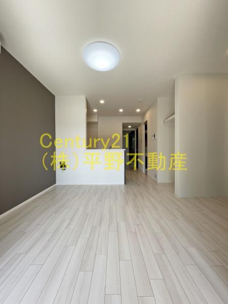 居室・リビング　同建設会社施工の別物件です。