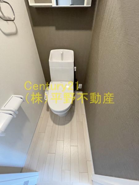 トイレ　同建設会社施工の別物件です。