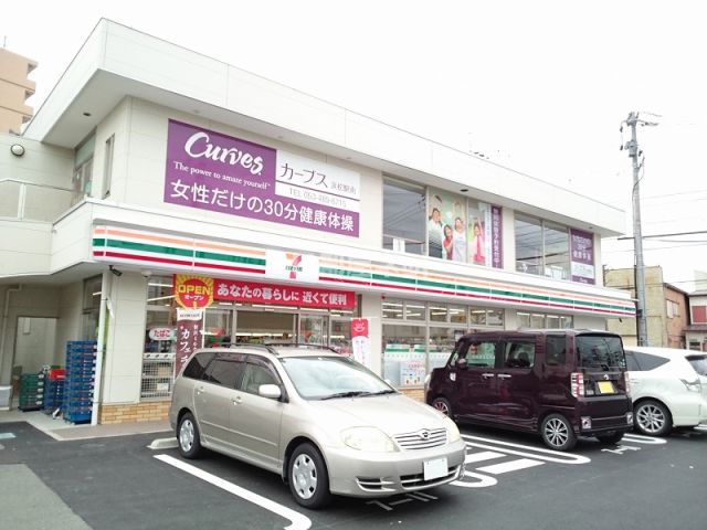 コンビニ　セブンイレブン 浜松海老塚店（コンビニ）まで468m