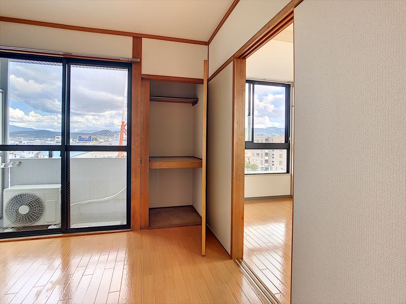 収納　※写真は同物件の別部屋です