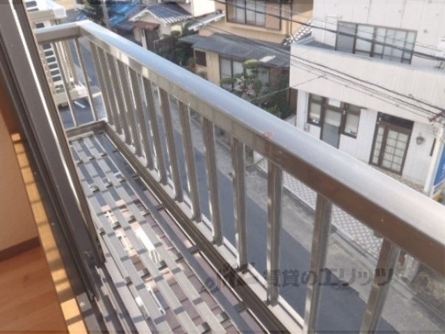 バルコニー　ベランダ無し物干し