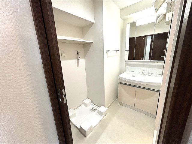 洗面設備　※別号室の写真となります。イメージ、現状優先。