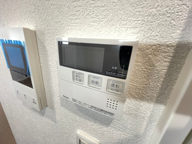 その他設備　給湯パネルです