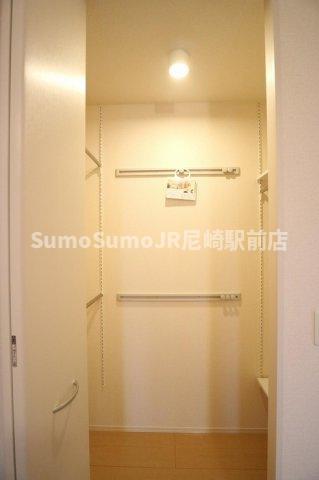 収納　収納のためのスペースです