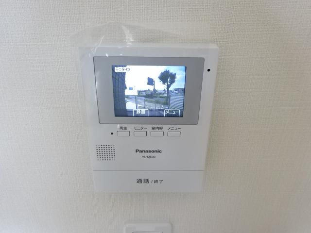 セキュリティ　カメラ付インターホン（イメージ）