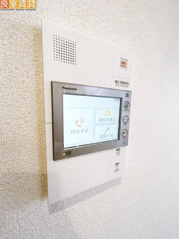 セキュリティ　モニター付きインターホン