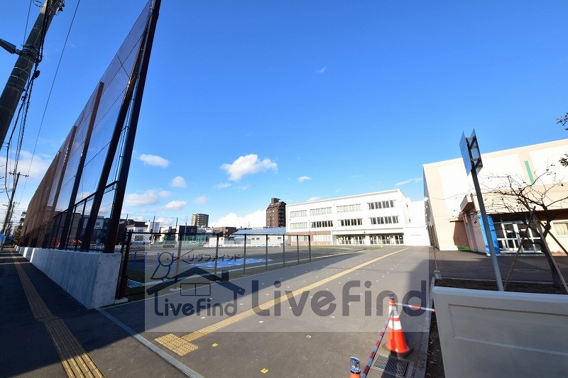 小学校　札幌市立東白石小学校（小学校）まで795m