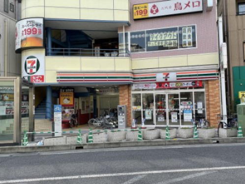 コンビニ　セブンイレブン 朝霞駅前店（コンビニ）まで203m