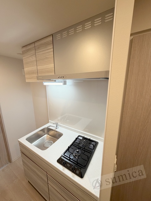 キッチン　２口システムキッチンでお料理楽しく♪♪