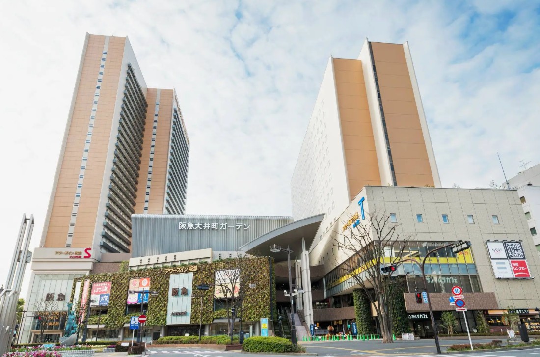 ショッピングセンター　阪急大井町ガーデン（ショッピングセンター）まで818m