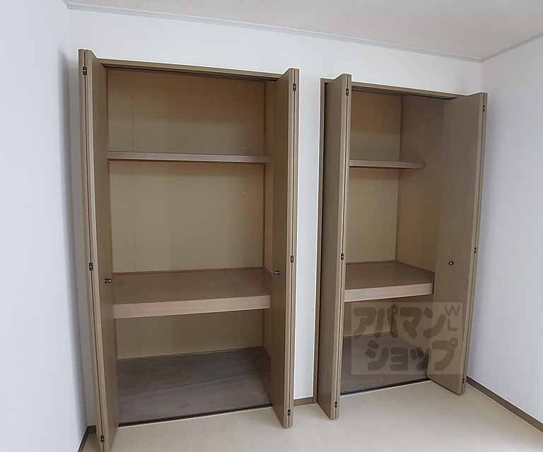 収納　収納力のあるクローゼット