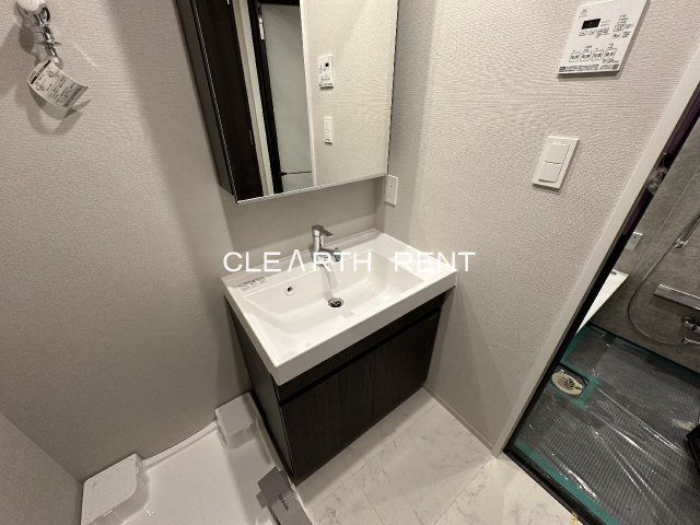 洗面設備　同タイプ別住戸写真となります。現況と異なる場合がございます。