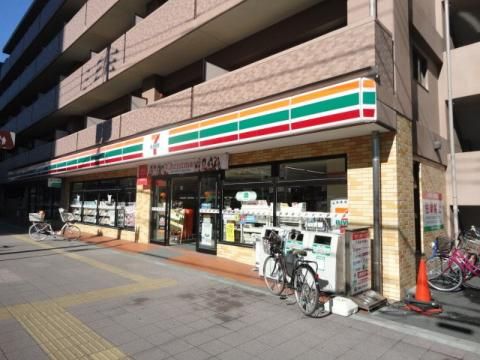 コンビニ　セブン-イレブン川口４丁目店（コンビニ）まで493m