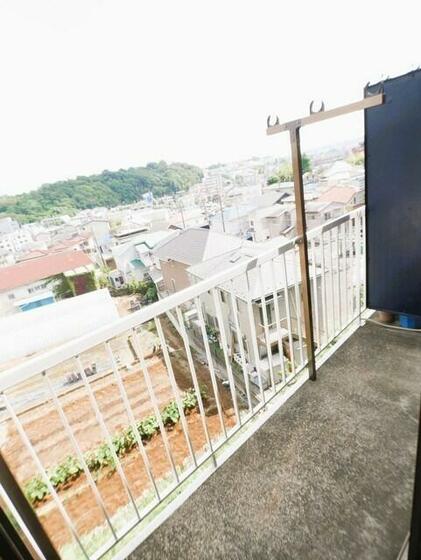 バルコニー　日当たり良好　写真は同間取り別部屋のもの