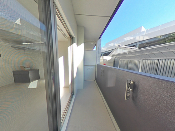 バルコニー　※別部屋の写真です