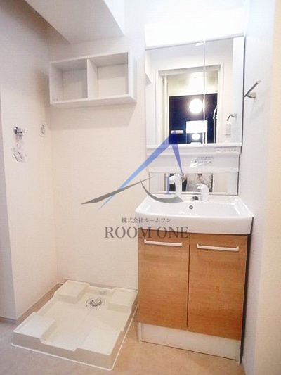 洗面設備　洗面台です。