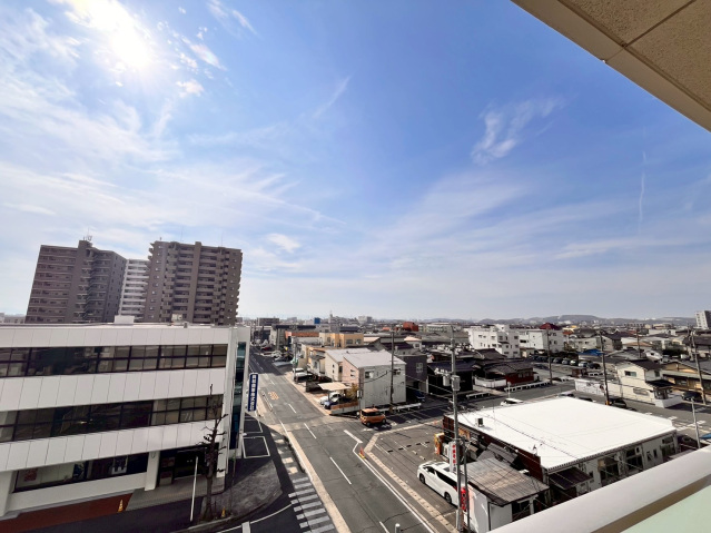 眺望　バルコニーからの眺望です！