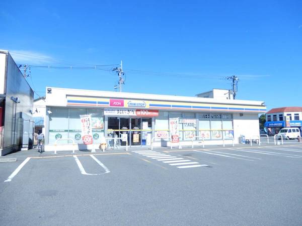 コンビニ　ミニストップ　植田駅前店（コンビニ）まで750m