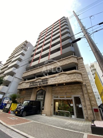 建物外観　アーデン京町堀ウエスト　おしゃれな外観