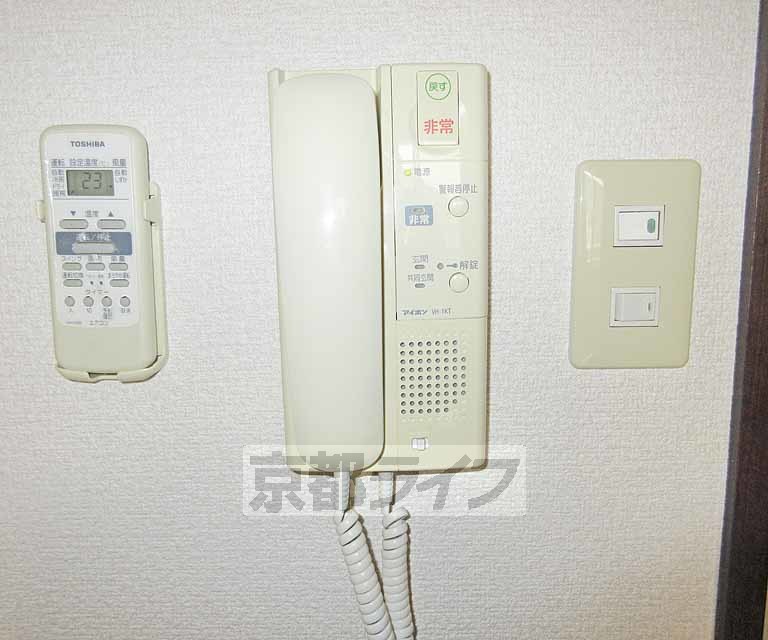 セキュリティ　インターフォン付いてます・