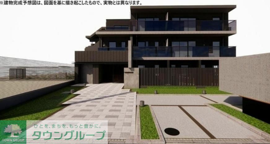 建物外観　駐車場