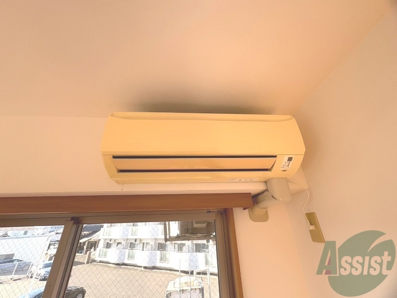 その他設備　エアコンも設置されております。毎日快適に過ごせそうですね。