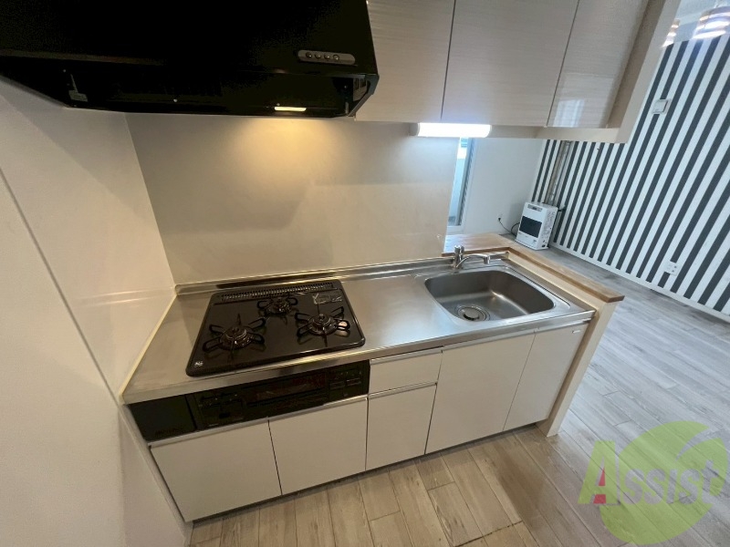 キッチン　キッチンはスペースも広々していて使いやすそうですよ！