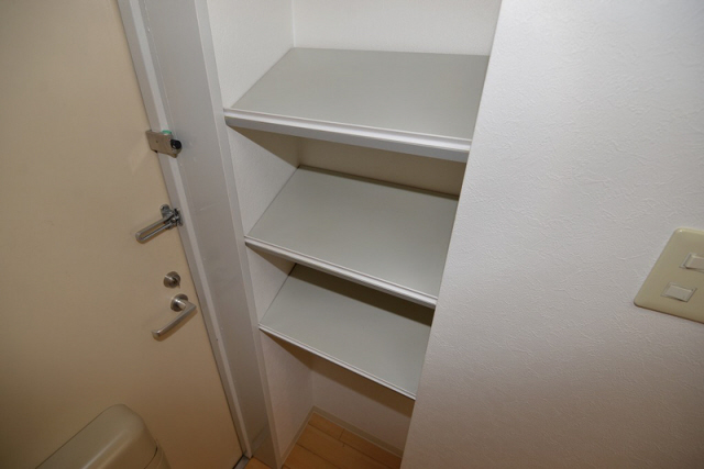 収納　たっぷりとした収納スペースです