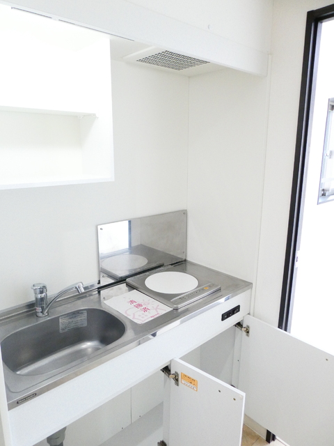 キッチン　一口ＩＨコンロ付きキッチン