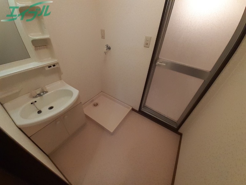 洗面設備　同物件別部屋タイプ