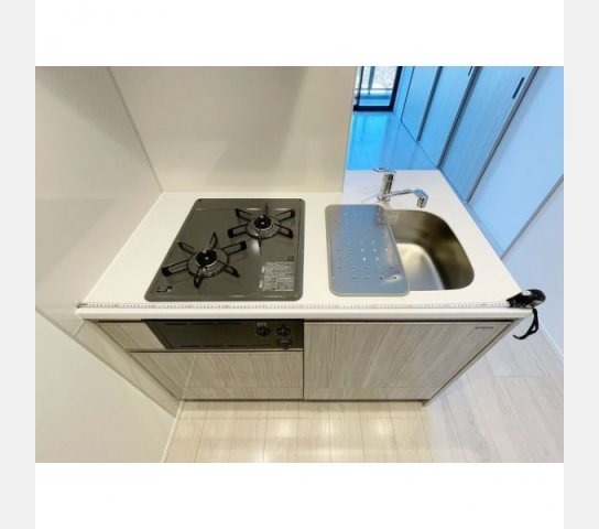 その他設備　キッチン2口ガスコンロ