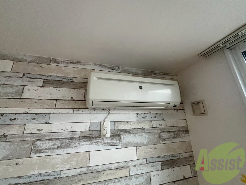 その他設備　エアコンが設置してありますので、寒暖対策もばっちり。