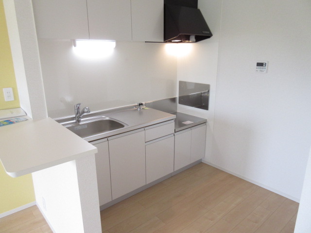 キッチン　浄水器一体型のキッチン