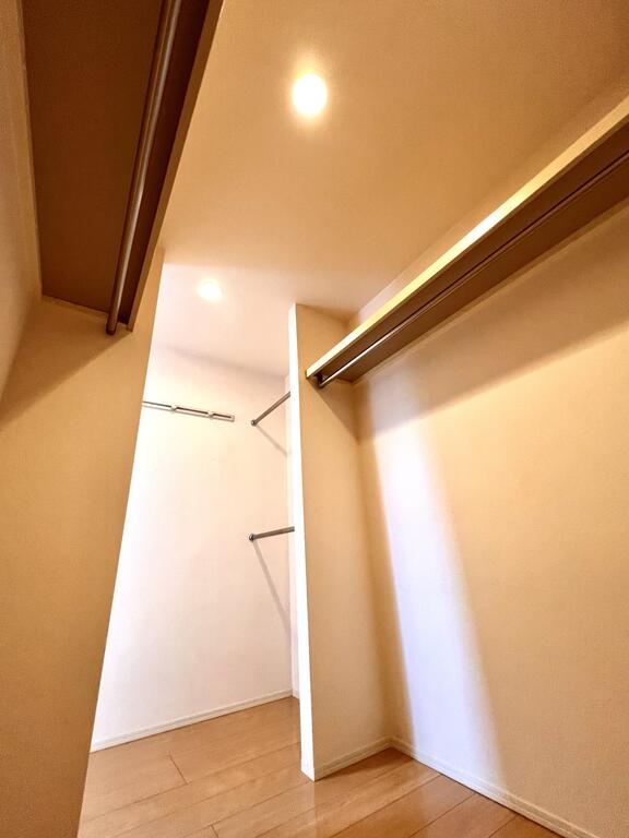 収納　L字型になっていて、とっても広いです！！！