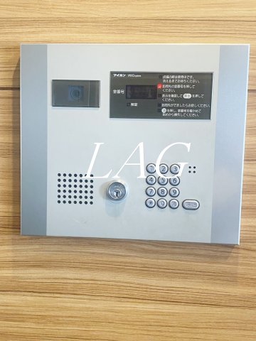 セキュリティ　オートロックです。