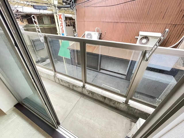 バルコニー　落ち着いた時間を過ごせるバルコニーです