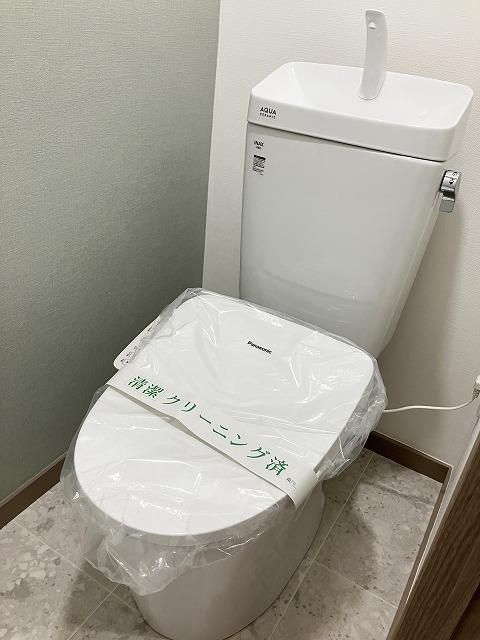 岸谷クリークコーポのトイレ写真