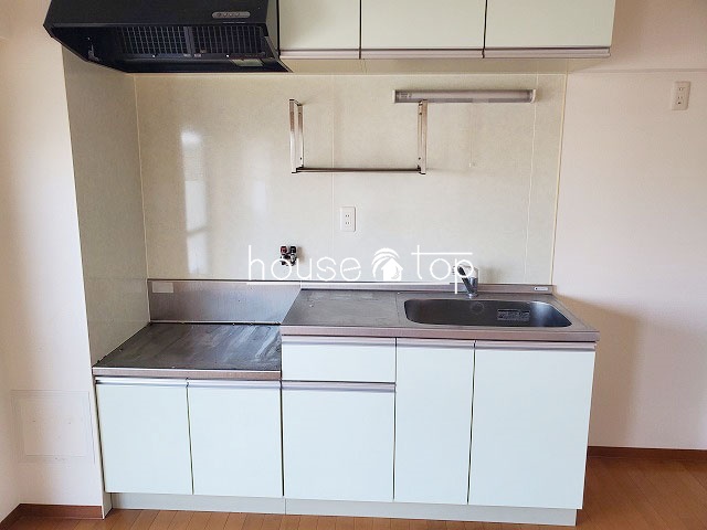 キッチン　2口ガスコンロ設置可能