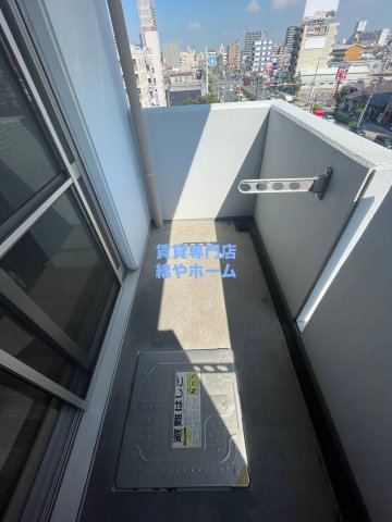 バルコニー　バルコニーがあります