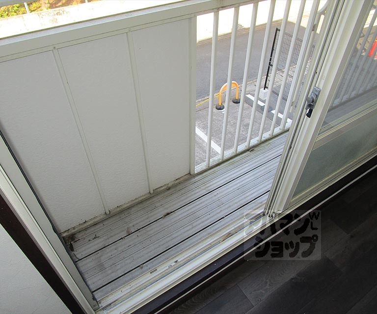 バルコニー　２０１号室の写真です。