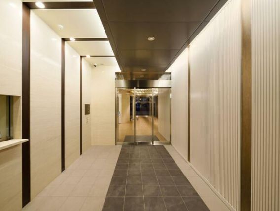 エントランス　パークフラッツ芝浦