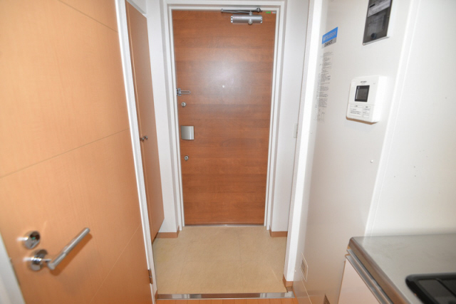 玄関　落ち着いた玄関です