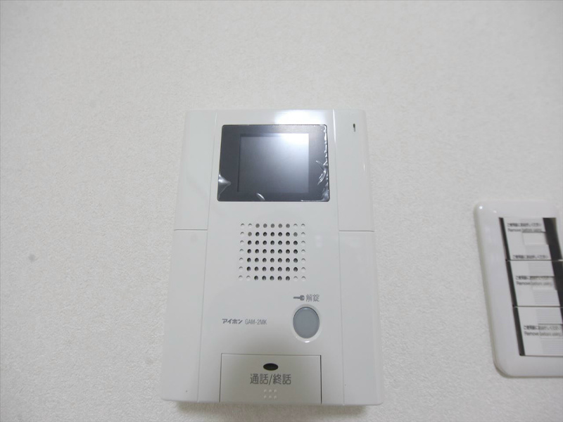 セキュリティ　ＴＶモニター付インターホン